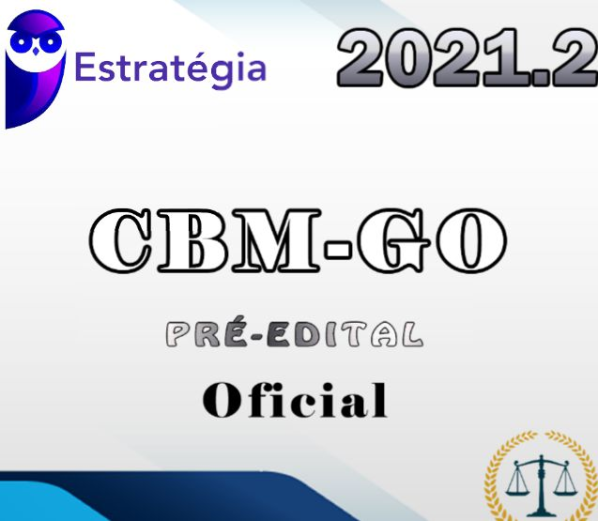 CBM-GO (Oficial) Pacote – 2021 (Pré-Edital)