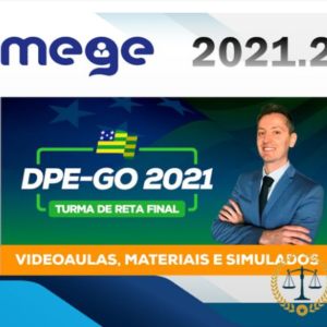 DPE GO - Defensor Público - Reta Final (Defensoria Pública de Goiás) - MEGE 2021.2 - RATEIO DPEGO