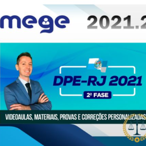 DPE RJ - Defensor Público - 2ª Fase - Defensoria Pública Rio de Janeiro MEGE 2021.2