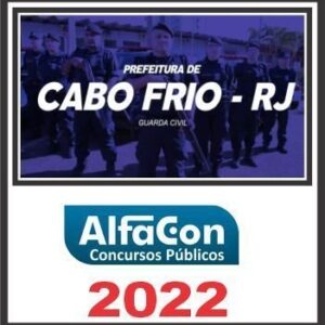 GUARDA CIVIL MUNICIPAL DE CABO FRIO RJ – ALFACON 2022