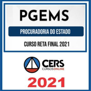 PGE MS (Procurador do Estado) Reta Final – Cers 2021