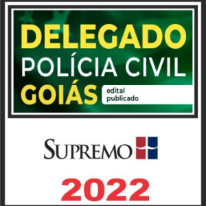 PC GO (Delegado) Pós Edital – Supremo 2022 - Rateio Policia Civil Goias Posedital Delta Policial