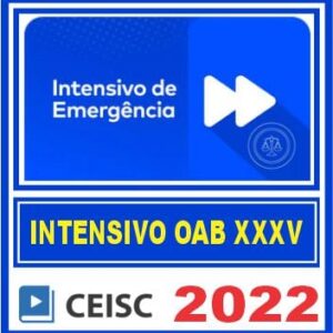 OAB 1ª fase XXXV Exame (Intensivo de Emergência)