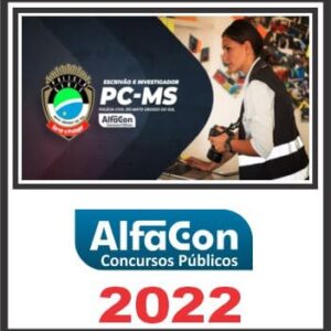 PC MS (ESCRIVÃO E INVESTIGADOR) ALFACON 2022
