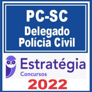 PC SC (Delegado) Estratégia 2022