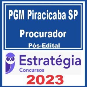 PGM Piracicaba SP (Procurador) Pós Edital – Estratégia 2023