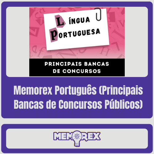 Memorex Português (Principais Bancas de Concursos Públicos)