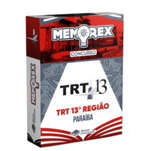 Memorex TRT 13 (PB) - Analista Judiciário – Área Judiciária