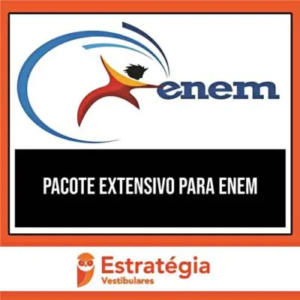 ENEM 2023 (Pacote Extensivo) – ESTRATÉGIA - Rateio Exame Nacional Ensino Medio