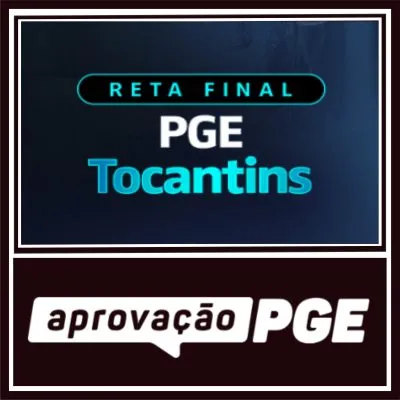 PGE TO (Procurador - Reta Final) Aprovação PGE 2025 - Rateio PGETO Tocantins Procuradoria