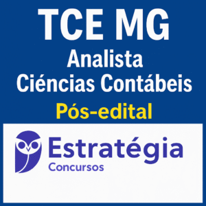 TCE MG (Analista de Controle Externo - Ciências Contábeis) Pacote - 2025 (Pós-Edital) - Estrategia - Tribunal de Contas Minas Gerais - Posedital - TCEMG