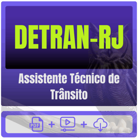 DETRAN RJ (Assistente Técnico de Trânsito) - ESTRATÉGIA - 2025 - DETRANRJ