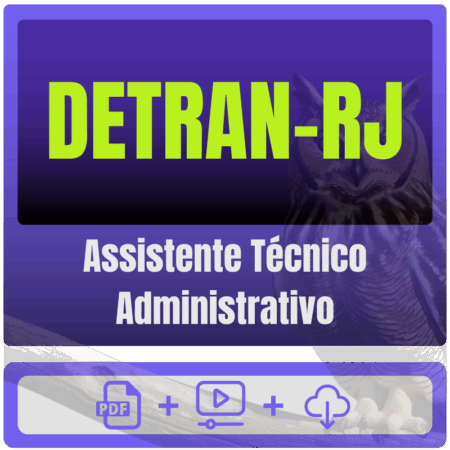 DETRAN RJ (Assistente Técnico Administrativo) - ESTRATÉGIA - DETRANRJ 2025