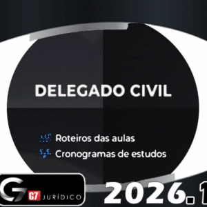 Delegado Civil – G7 2026 – Curso Anual Regular - Delta Polícia Civil Policial Regular Todos Estados