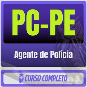 PC PE (Agente de Polícia)- Estratégia - 2026 -Rateio PCPE Policia Civil Pernambuco Policial
